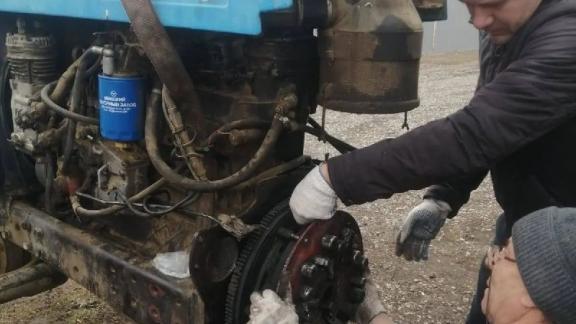 Аграрии Буденновского округа готовят технику к весне