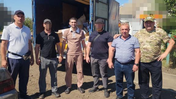Из Курского округа Ставрополья в зону спецоперации отправили полезный груз 