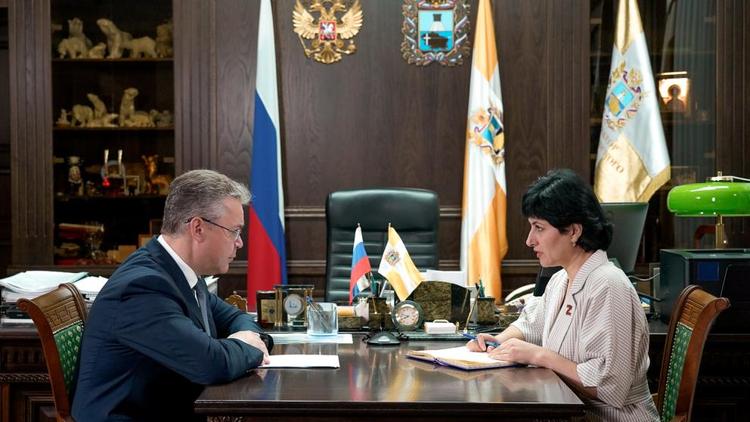 Губернатор Ставрополья обсудил с главой Лермонтова перспективы развития города