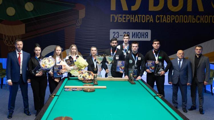 Ставрополе завершился розыгрыш Кубка мира по бильярдному спорту