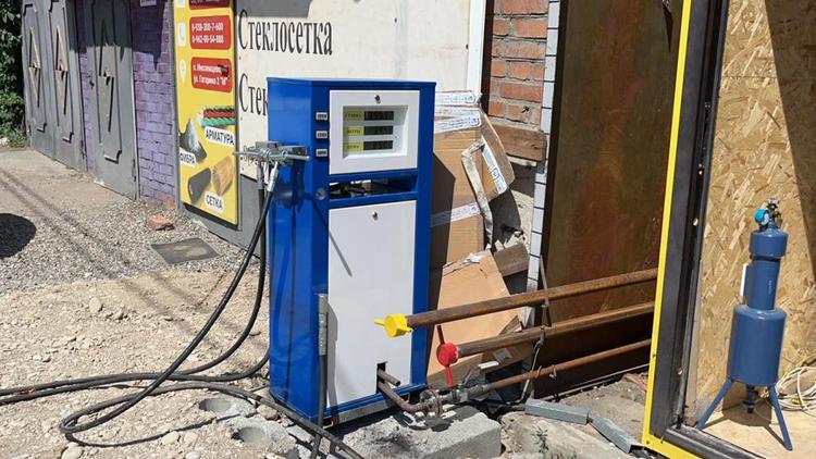 Незаконную газовую заправку нашли в Железноводске