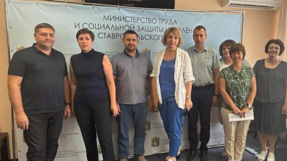 В Ставрополе побывал исполняющий обязанности министра труда и социальной политики ДНР