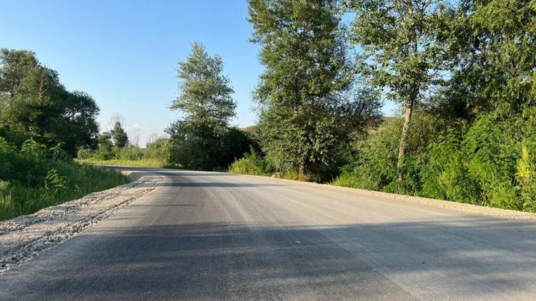 В Предгорном округе Ставрополья отремонтировали участок дороги к реабилитационному центру