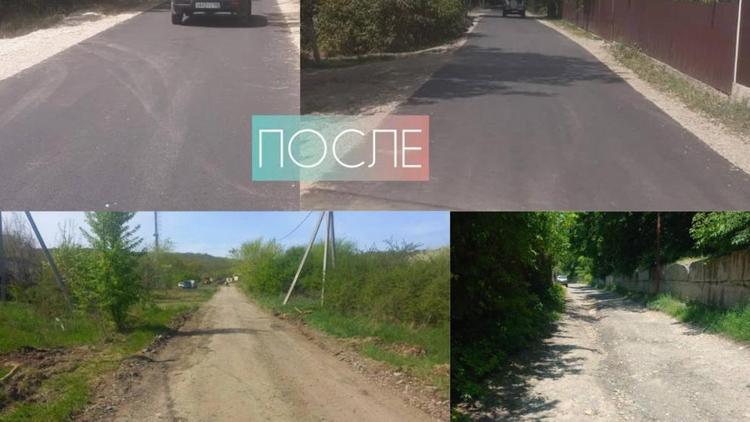 В селе Подлужном на Ставрополье отремонтировали дорогу