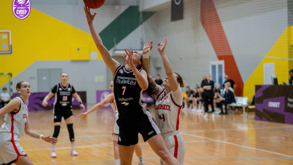 Баскетболистки «Невинномысска» в родных стенах уступили гостьям из Владимира   