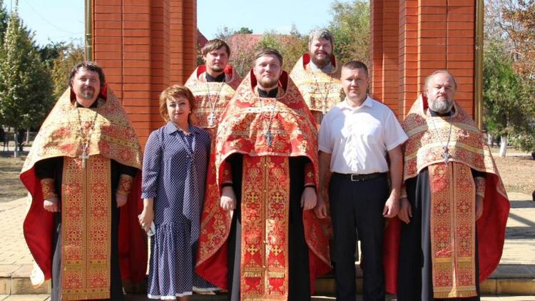 В Красногвардейском округе прошёл молебен