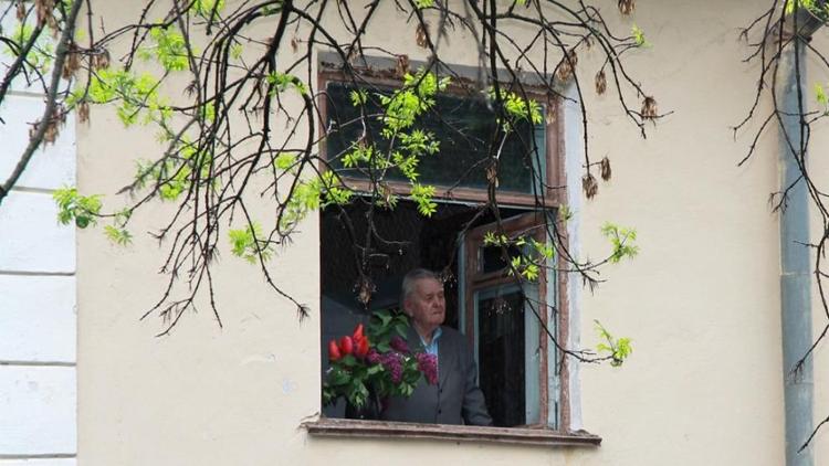 В Лермонтове состоялся парад для ветерана Великой Отечественной войны