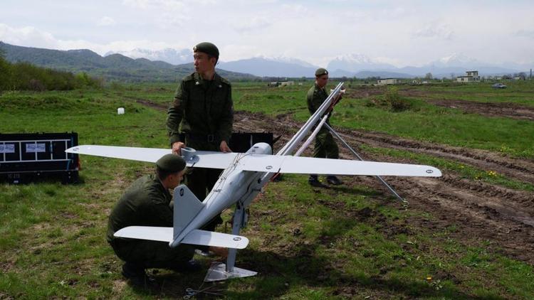 На Ставрополье военные практиковались в воздушной разведке