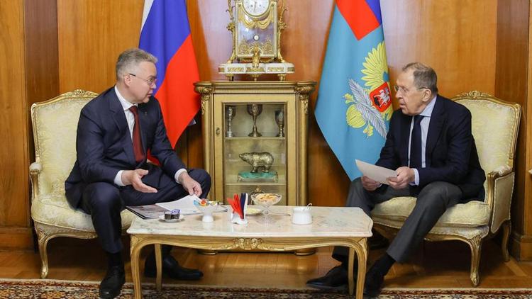 Глава МИД РФ обсудил с губернатором Ставрополья подготовку к финалу «КАРДО»
