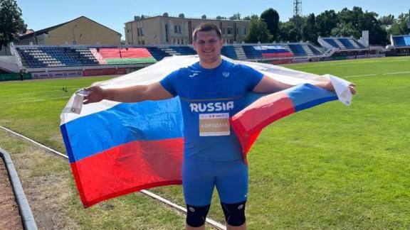 Ставропольский легкоатлет получил медаль в Бресте