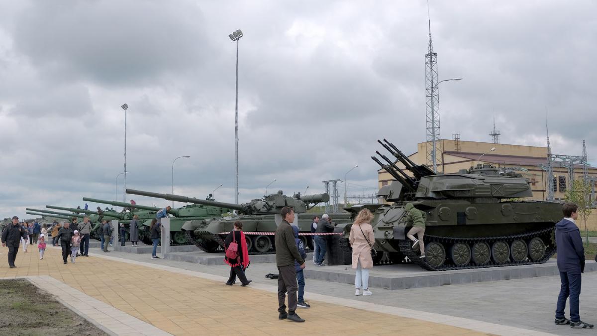 Парк военной техники «Патриот» открыли в Ставрополе | Ставропольская правда