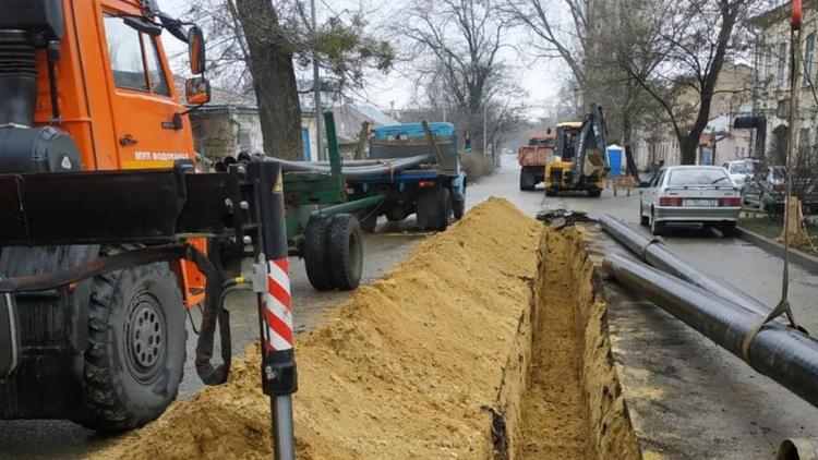 В Ставрополе на месяц перекрыли участок улицы Дзержинского