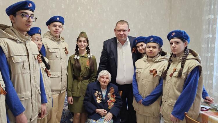 Ветеран Великой Отечественной войны из Предгорья отмечает юбилей