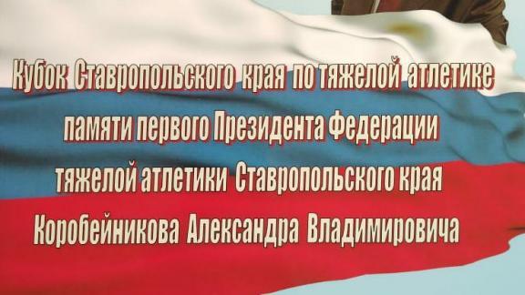 В Солнечнодольске память Александра Коробейникова почтили соревнованиями по тяжелой атлетике