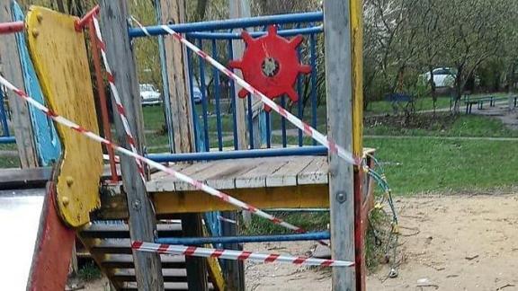 В Ставрополе отремонтируют детскую площадку после падения ребёнка