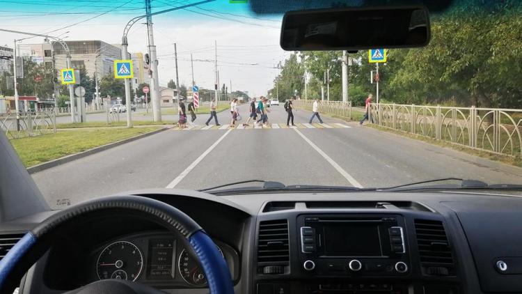 На Ставрополье увеличилось количество автоаварий с участием пешеходов