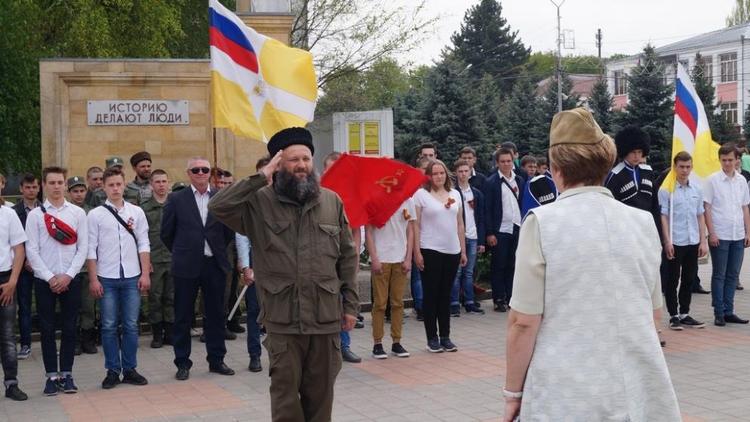 Казаки провели автопробег в Шпаковском районе