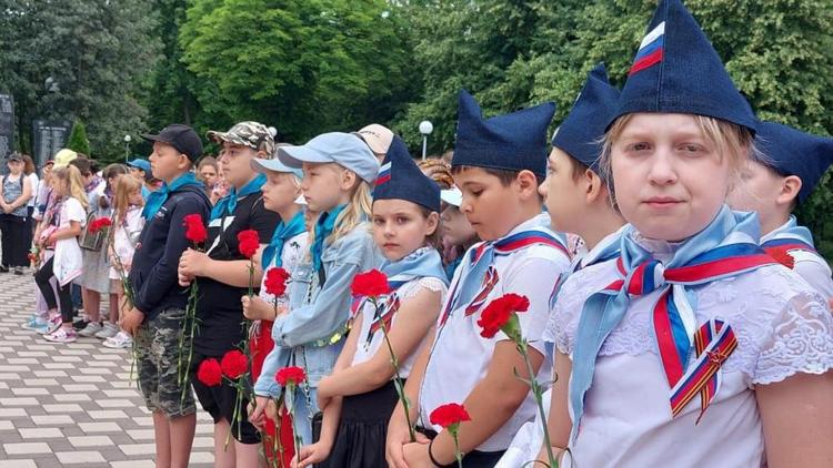 Памятные акции в Ессентуках проходят на нескольких городских площадках