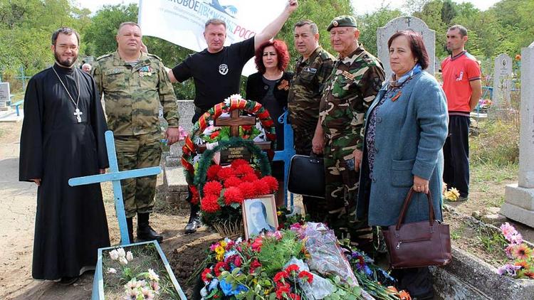 В селе Благодатном предали земле останки воина-земляка, погибшего на Смоленщине в 1941 году