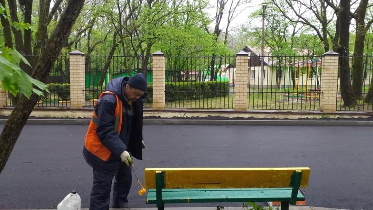 В Ставрополе на улице Васильева обновили Тропу здоровья