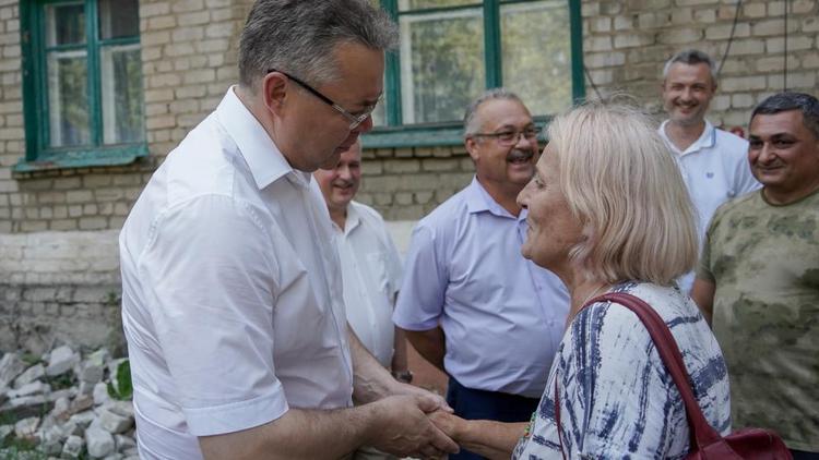 Глава Ставрополья совершил рабочую поездку в Антрацитовский район ЛНР