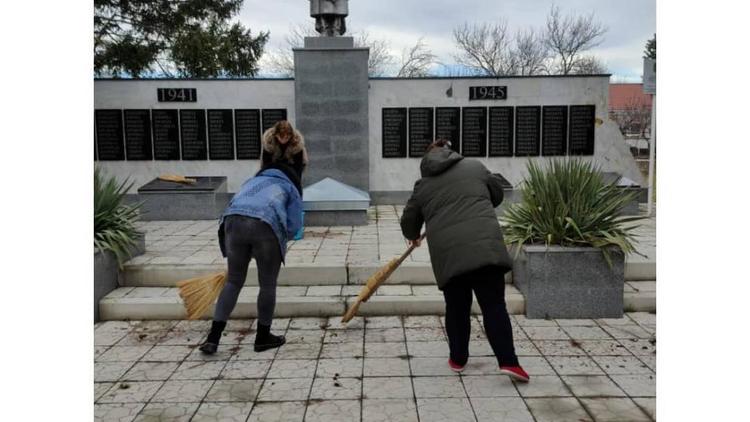 В станице Баклановской на Ставрополье прошла акция «Обелиск»