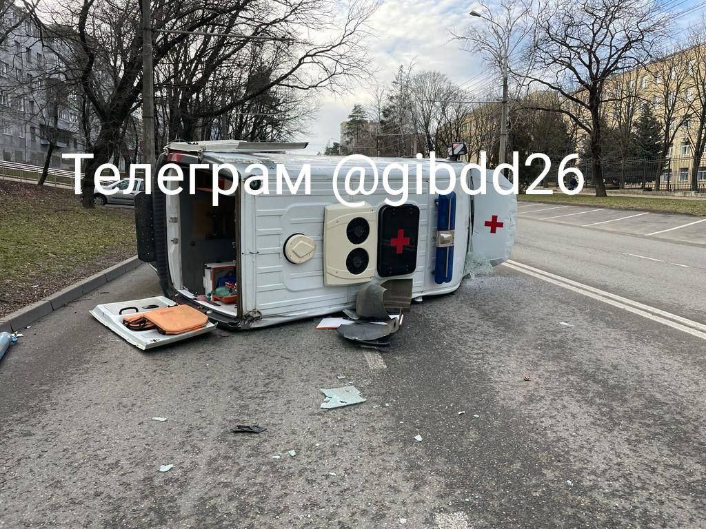 Три человека пострадали в аварии со скорой помощью в Ставрополе |  Ставропольская правда