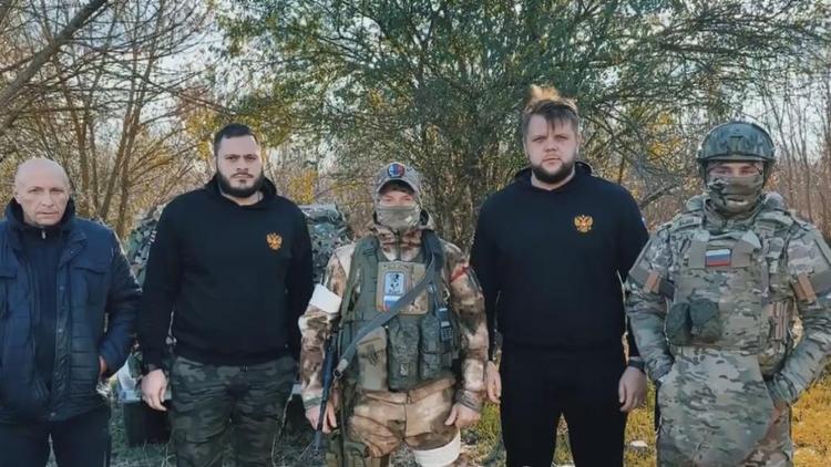 Активисты «Единой России» доставили груз бойцам СВО со Ставрополья