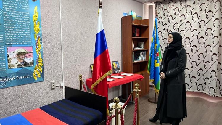 Ставрополь посетила мать Героя России Нурмагомеда Гаджимагомедова