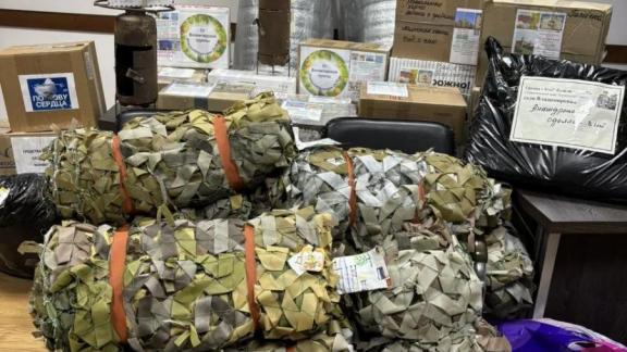 Очередной конвой отправили в зону специальной военной операции из Левокумского округа