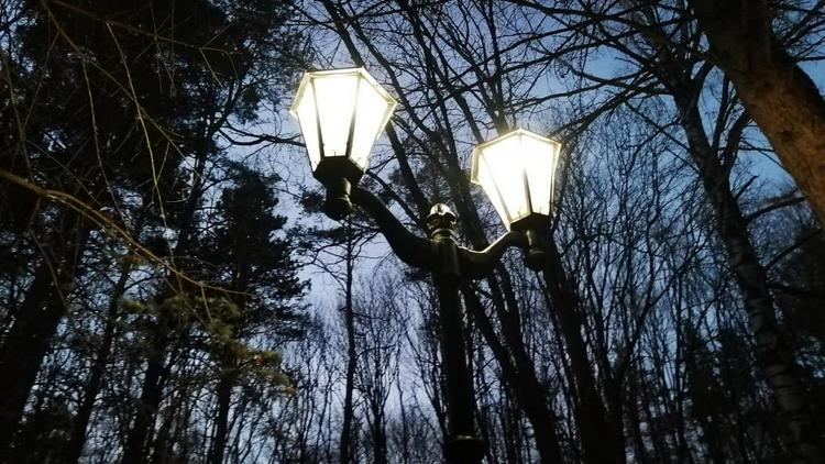 В Георгиевском округе Ставрополья модернизируют уличное освещение