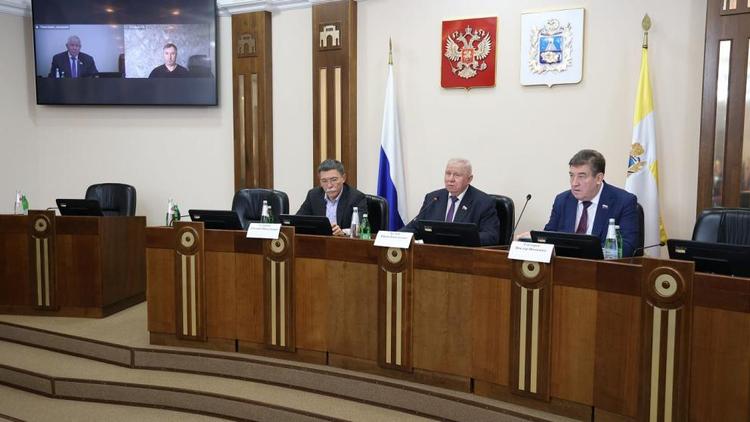 В Думе Ставрополья обсудили меры господдержки малого и среднего бизнеса