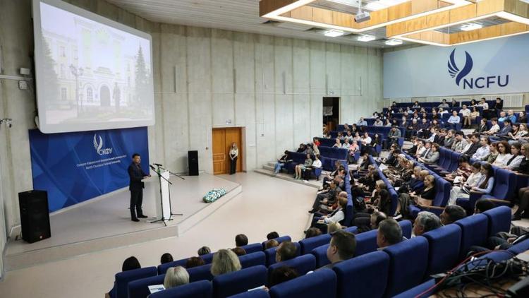 Владимир Владимиров принял участие в защите научных проектов СКФУ в Москве
