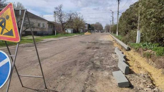 В селе Кочубеевском по краевой программе отремонтируют улицу Юбилейную
