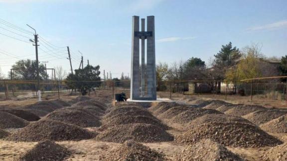 В Степновском округе началось восстановление мемориала «Воинской Славы»
