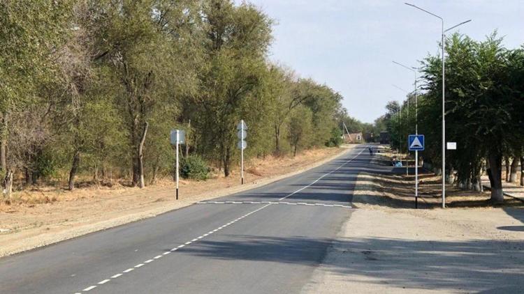 Два дорожных объекта отремонтировали в селе Красногвардейском