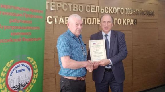 На Ставрополье назвали лучших уполномоченных по охране труда в АПК
