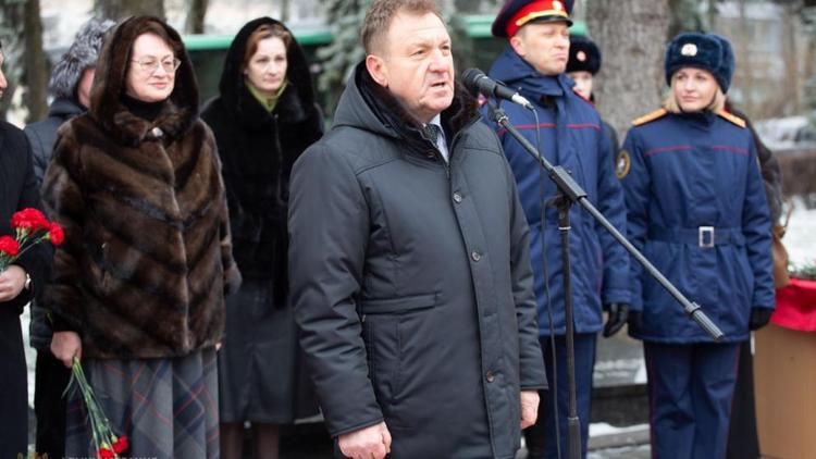 В Ставрополе школьники кадетского класса принесли клятву на верность Родине