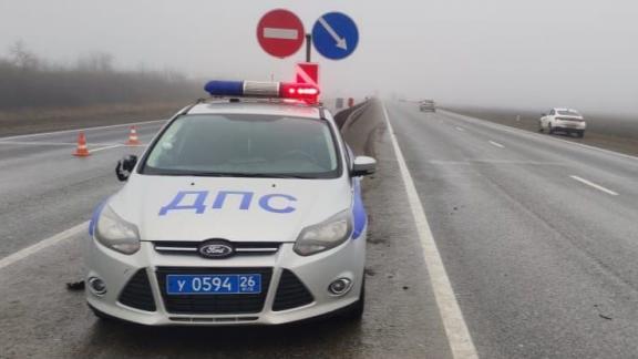На Ставрополье установили личность водителя, устроившего ДТП с автоинспектором