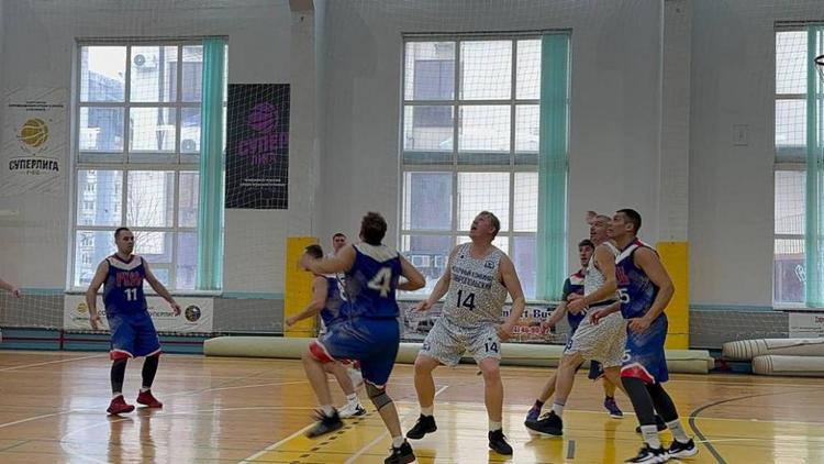 Состоялись матчи девятого тура чемпионата Ставрополья по баскетболу