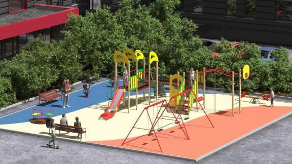 Более 40 детских площадок благоустроят на Ставрополье в этом году