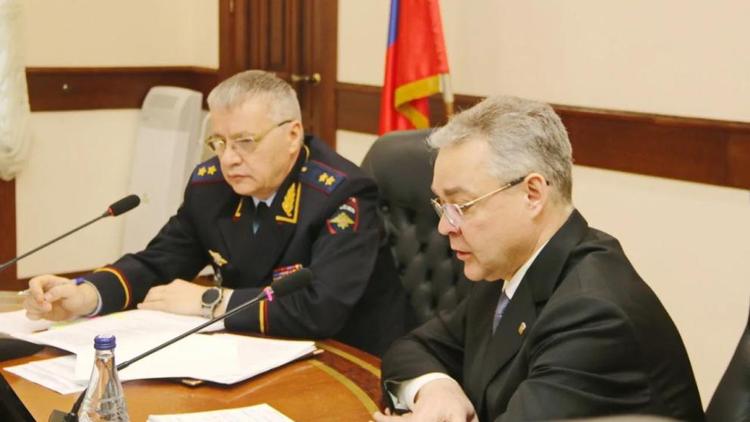 Губернатор Ставрополья поблагодарил сотрудников МВД за вклад в безопасность региона