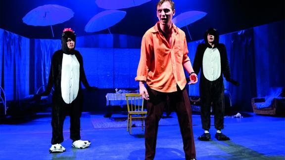 Откуда взялись пингвины в спектакле ставропольского режиссёра Валентина Бирюкова?