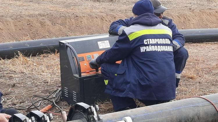 В Александровском округе отремонтировали аварийный участок водовода
