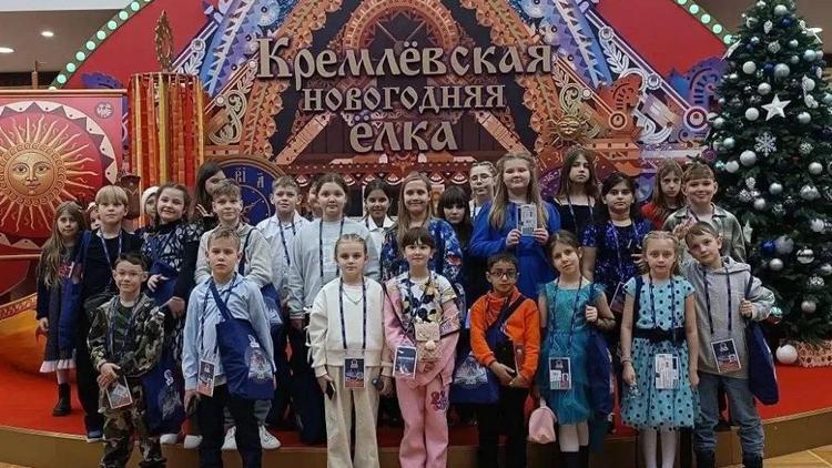 Дети со Ставрополья побывали на главной новогодней ёлке страны