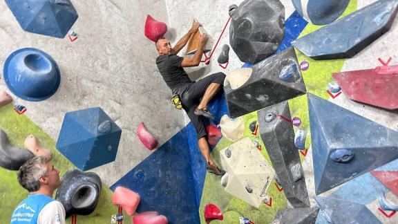 Кисловодск принял участников краевого турнира по скалолазанию