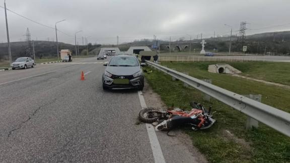 Подросток на мототранспорте пострадал в ДТП около Георгиевска