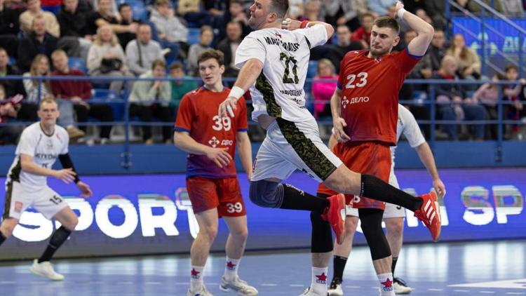 Гандболисты ставропольского «Виктора» уступили в первом матче 1/4 финала Кубка России