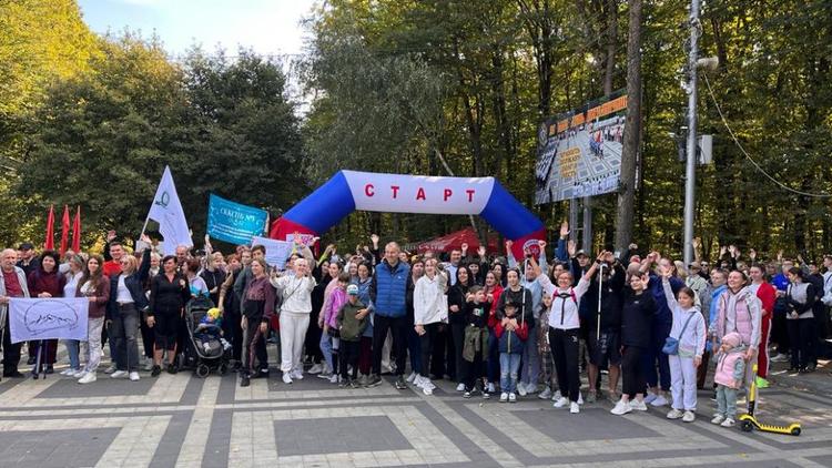 Акция «10 тысяч шагов к жизни» прошла на Ставрополье