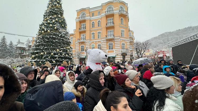 90 тысяч туристов посетили Кисловодск в новогодние выходные